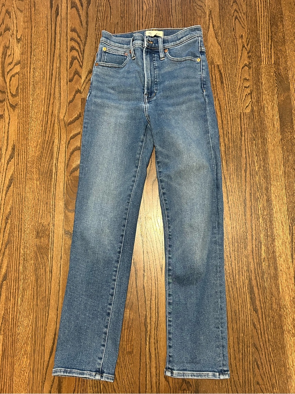 Madewell The Perfect Vintage Jean Women’s Size 25 High Rise Straight Leg Jeans